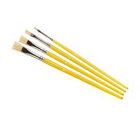 Set De 4 Pinceaux Brosse : Taille 3, 5, 7, 10-Humbrol