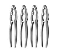 Set de 4 pinces à crustacés XF28, casse-crabe et casse-homard, ouvre-noix en métal