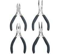 KWB Jeu de pinces 369890 – 4 pièces pour électronique – Acier au carbone