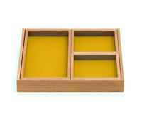 Set de 4 plateaux LxWxH 37x37x5cm