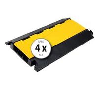 Set de 4 Pronomic Protector 3-90L passe-câble 3 canaux G