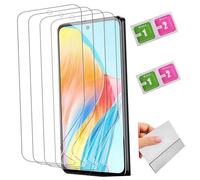 Set de 4 protections écran Compatible avec Huawei e 9 Pro - Film hydrogel premium, anti-rayures et préservation tactile