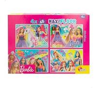 Set de 4 Puzzles Barbie MaxiFloor 192 Pièces 35 x 1,5 x 25 cm G