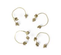 Set de 4 rond de serviette Forest H x Ø 3.5x5.3cm