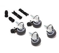 set de 4 roulettes Eiermann support de table Richard Lampert - LAMPERT ROLLEN GUMMI