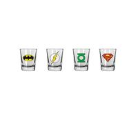 Set 4 Verres Shooter DC Classic
