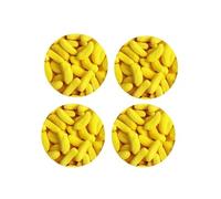 Set de 4 dessous de verres Bonbons Bananes by Cbkreation