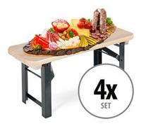 Set de 4 Stagecaptain BB-55 NT Hirschgarten banquette naturel G