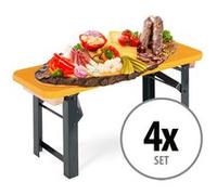Set de 4 Stagecaptain BB-55 ON Hirschgarten banquette orange G