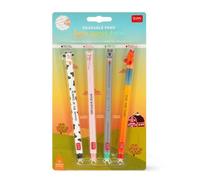 Set De 4 Stylos À Encre Gel Effaçable - Erasable Pen