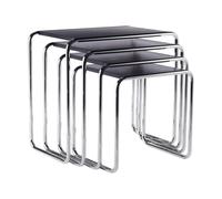Set de 4 tables d'appoint B 9 hêtre 4 tables B 9a, b, c, d