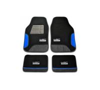 Set de 4 tapis blue race
