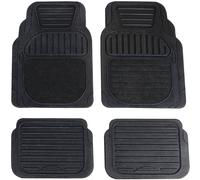 Set de 4 tapis de voiture universel Deluxe Noir