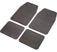 Set de 4 tapis de voiture universel Noir