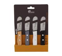 Set de 4 tartineurs 6 cm avec manche en bois de pin Essentiels Pradel Excellence