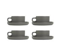 Set de 4 tasse à thé et soucoupe Pilar WxH 12x5cm / 0,17L