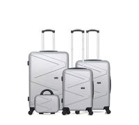 Set de 4 Valises AMAZONE-C - gris - WAVE PARIS