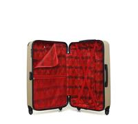 Set de 4 Valises BUCAREST-M 75 cm 4 Roues - BEIGE - BLUESTAR