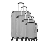 Set de 4 Valises BUCAREST-M 75 cm 4 Roues - gris - BLUESTAR