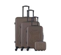 Set de 4 Valises DAMON-C 75 cm 4 Roues - marron - GENTLEMAN FARMER