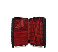 Set de 4 Valises LIMA-C 75 cm 4 Roues - NOIR - BLUESTAR