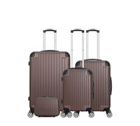 Set de 4 Valises Rigide TAGE-C marron