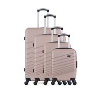 Set de 4 Valises Rigides TIGRE-M - rose - WAVE PARIS