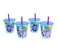 Set de 4 verres à canne PP 285 ml JOY STITCH
