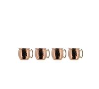 Set de 4 verres à shot 8cl en cuivre et acier Kobber/Stål Lyngby Glas