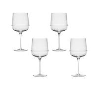 Serax Set de 4 verres à vin rouge Dune transparent HxØ 20x10cm