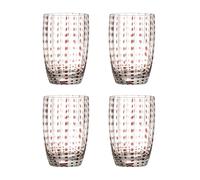 Bloomingville Verre Brinley. lot de 4 Marron