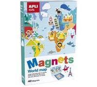 APLI Kids 16494 Jeu magnétique Planisphère