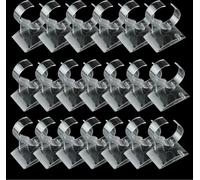 set de 40 présentoirs de montres, support d'exposition de montres en plastique, support de montres en acrylique transparent pour montre ou bracelet, présentoir de montres, support de bracelet, présent