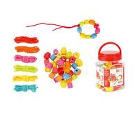 Gollnest & Kiesel – Set de 45 perles en bois – Multicolore