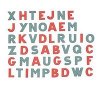 Set de 48 lettres magnétiques majuscules Smoby Multicolore G