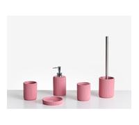 Set de 5 accessoires de salle de bain CAMANA Rose