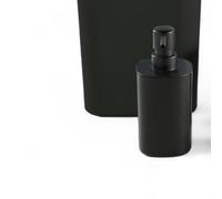 Set de 5 Accessoires en Plastique Salle de Bain Black
