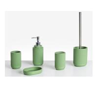 Set de 5 accessoires de salle de bain HUARMEY Vert