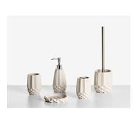 Set de 5 accessoires de salle de bain SAMIRIA Beige
