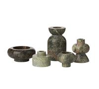 Set de 5 bougeoires Rock L H x Ø 36x13cm