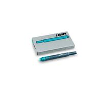 Lamy Cartouches d'encre T10 grande capacité 1,25 ml 5 pièces Turquoise pour stylos plume Lamy