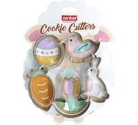 Set de 5 emporte-pièces Pâques Inox Zenker Pâques Gris