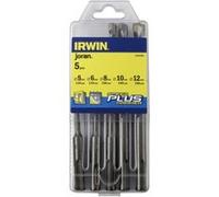 Irwin Forets béton SDS+ - Set de 5 Ø5, 6, 8, 10, 12 x 160 mm