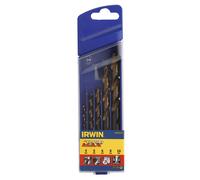 Set de 5 forets HSS Turbomax 4/5/6/8/10 mm de Irwin 10502234 G