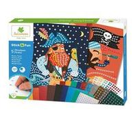 Set de 5 mosaïques Au Sycomore Stick'n Fun Pirates Multicolore G