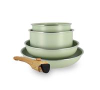 Set de 5 piÈces cuisson en aluminium recyclÉ celadon