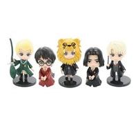 Set de 5 pièces Figurines Harry Potter Snape Malfoy Luna 10 cm G