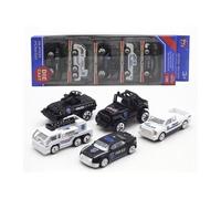 Set de 5 Pièces Véhicule Voiture de police Jeu Enfant 31.5 x 4.5 x7.5cm