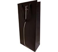 set de 5 sacs cadeaux en papier | Sacs à bouteilles pour 2 bouteilles Noël | 5 pièces - Sacs cadeaux | Sacs à vin 35 x 17 x 9 cm | Sac à bouteilles portable pour vin, mousseux, champagne | Sac à vin