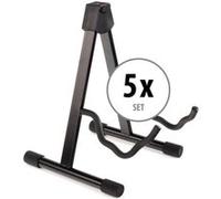 5x Support Stand Universel pour Guitare Basse Acoustique Électrique Pliable Noir